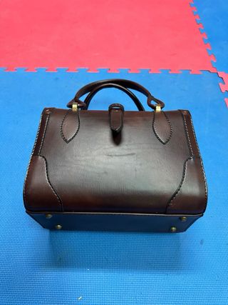 Maletín Cuero Vintage Marrón