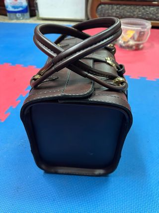 Maletín Cuero Vintage Marrón