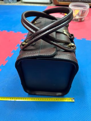 Maletín Cuero Vintage Marrón