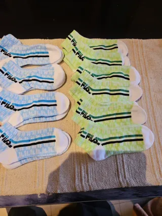 Lote de 15 pares de calcetines FILA a estrenar