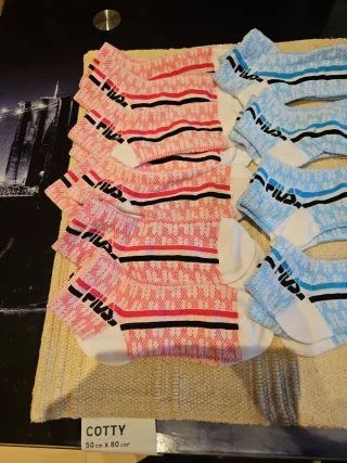 Lote de 15 pares de calcetines FILA a estrenar