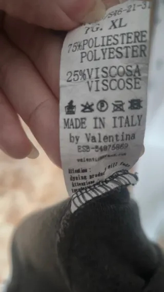 Vestido gris manga larga mujer XL