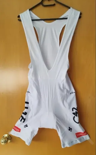 Culotte Ciclismo UAE Emirates Blanco