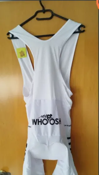 Culotte Ciclismo UAE Emirates Blanco