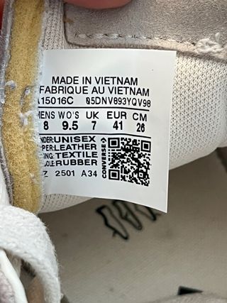 Converse All Star Gris Talla 41