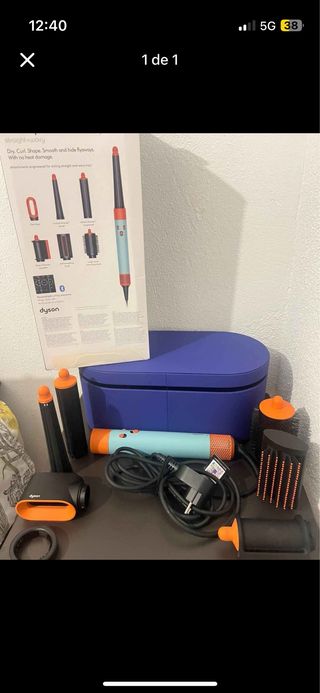 Dyson Airwrap Secadora Caja y Papeles