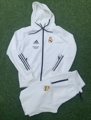 Conjunto Chándal Real Madrid Adidas Blanco