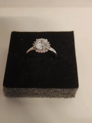 Anello Argento Donna Cubic Zirconia