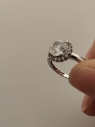 Anello Argento Donna Cubic Zirconia