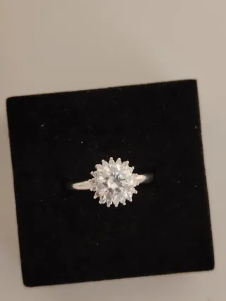 Anello Argento Donna Cubic Zirconia