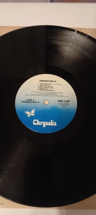Vinile dei Generation X