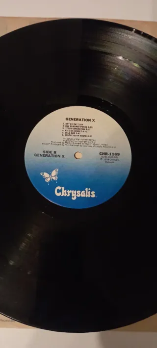 Vinile dei Generation X