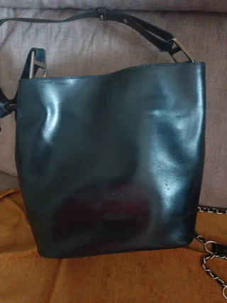 Lote botines piel marrón y negros T.37