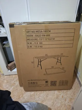 Mesas plegables para eventos