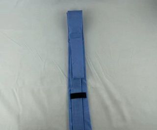 Corbata azul cielo + gemelos + caja