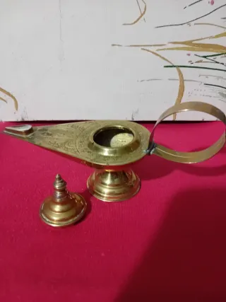 Lámpara de aceite vintage