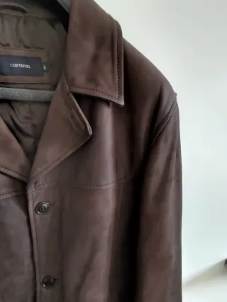 Parka ante Cortefiel marrón