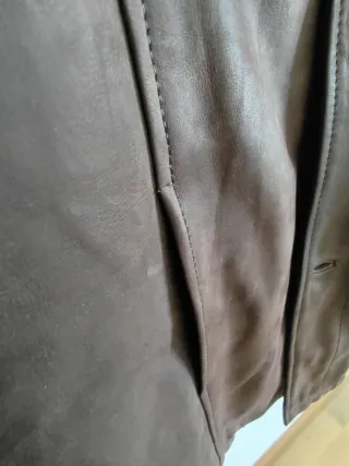 Parka ante Cortefiel marrón