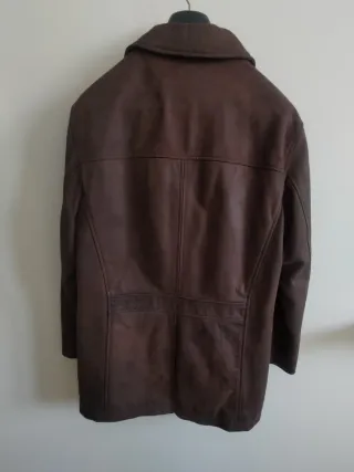 Parka ante Cortefiel marrón