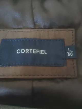 Parka ante Cortefiel marrón