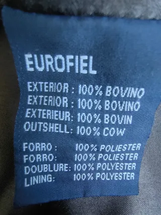 Parka ante Cortefiel marrón