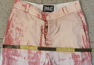 Pantaloncini Everlast unisex rossi e bianchi
