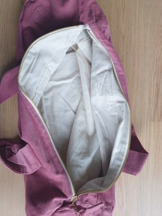 Bolsa Marcel & Lily Rosa Corduroy