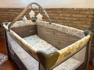 Cuna de viaje Jané plegable 2 niveles