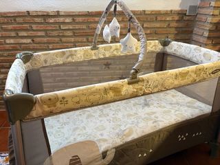 Cuna de viaje Jané plegable 2 niveles