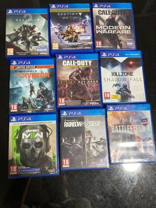 Lote giochi PS4