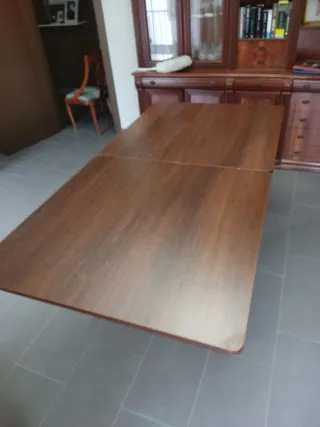 Mesa de salón 90x90 extensible a 180