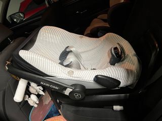 Maxi Cosi Grupo 0 con funda BCN de algodón.