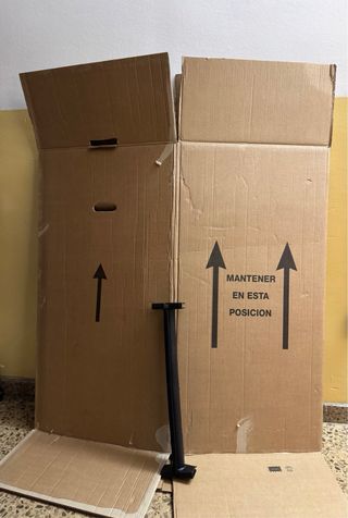 Armario cartón para mudanza
