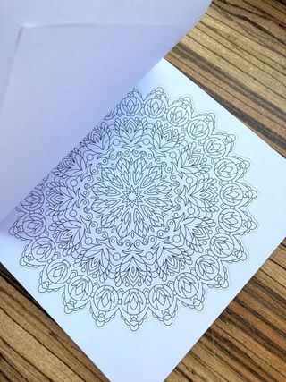 Libro colorear. Mandalas