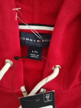 Sudadera Tommy Hilfiger Roja Talla L