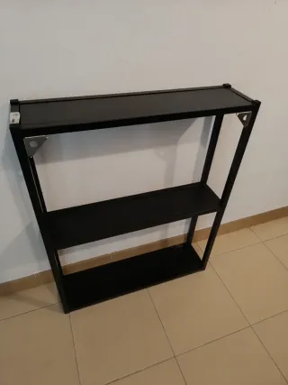 Estantería Metálica Ikea Negra