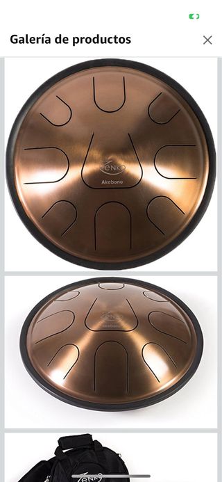 Tambor Zenko Percusión Melódica hang drum handpan