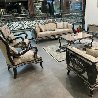 Mueble de salón elegante arabe