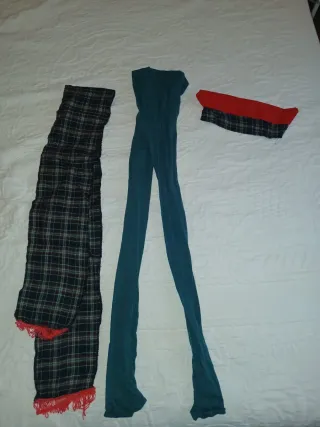 Disfraz Escocés Talla Única