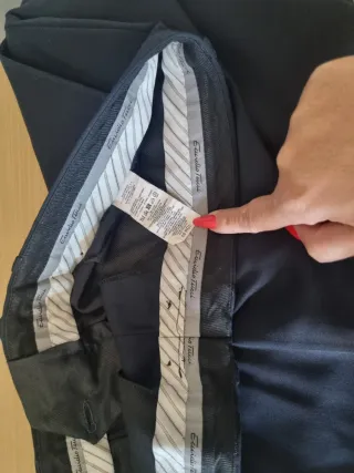 Traje de chaqueta azul