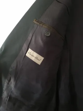 Traje de chaqueta azul