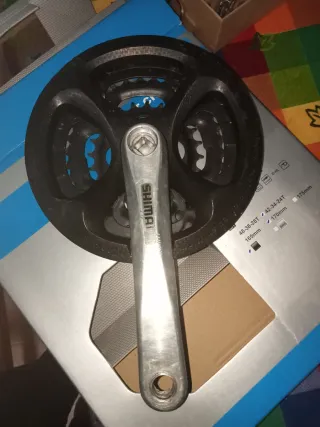 Platos y Bielas Shimano