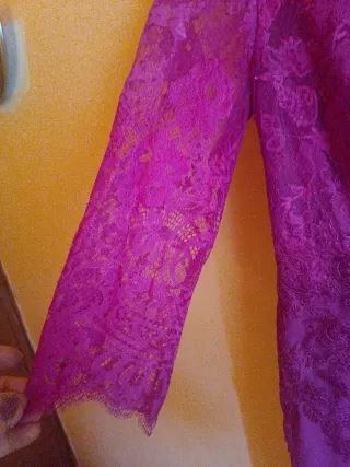 Vestido de fiesta Fucsia talla XS