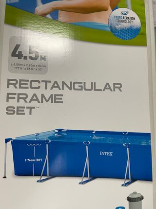 Piscina Rectangular Intex 4.5m