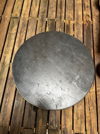 Taburete alto IKEA DALFRED negro