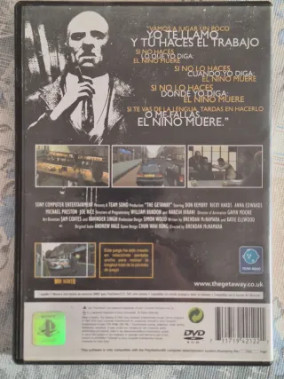 The Getaway PS2 Sony