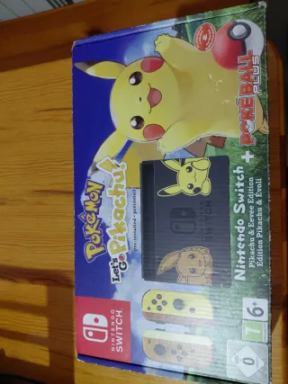 Nintendo Switch Edición Pikachu y Eevee
