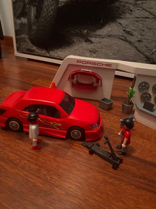 Playmobil Taller Coche Carreras
