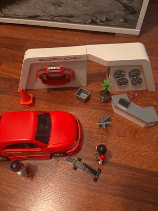 Playmobil Taller Coche Carreras