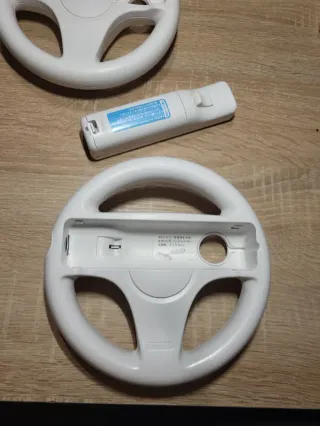 Mando y 2 Volantes Wii Originales Nintendo